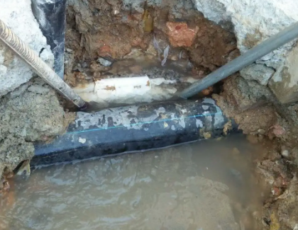 库尔勒测漏水之水管漏水